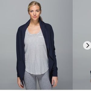 Lululemon Cabin Yogi Wrap Cardigan Sweater EUC
